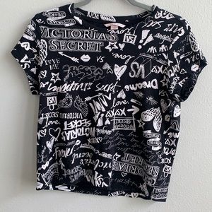 Victoria Secret Graffiti Top